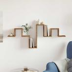 vidaXL Wandplank met plank Oud hout 104.5 x 10 x 43 cm, Huis en Inrichting, Woonaccessoires | Wandplanken en Boekenplanken, Verzenden