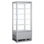 GGM Gastro | Tafelmodel panoramische vitrine - 98 liter - |, Verzenden, Nieuw