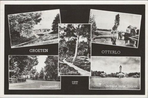 OTTERLO - Meerluik Groeten uit Otterlo, Verzamelen, Ansichtkaarten | Nederland, Verzenden