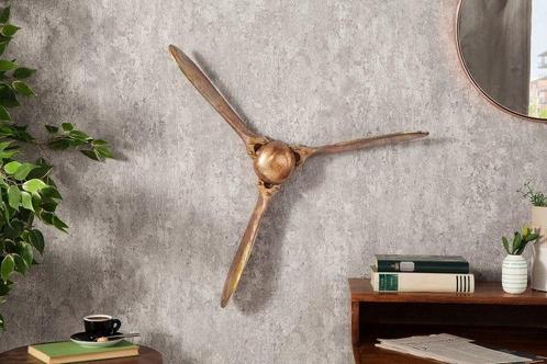 Authentieke wanddecoratie SCREW III 60cm gevlamd koperen, Huis en Inrichting, Woonaccessoires | Overige, Ophalen of Verzenden
