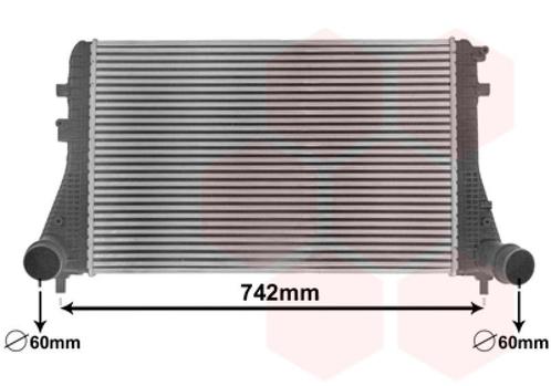 INTERCOOLER VOOR VW PASSAT B7 EURO TYPE 2011-2014, Auto-onderdelen, Airco en Verwarming, Nieuw, Ophalen of Verzenden