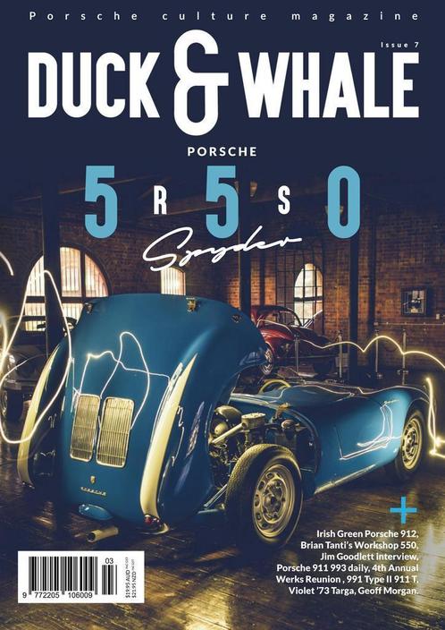 Duck and Whale Porsche Culture Magazine Issue 7, Boeken, Auto's | Boeken, Zo goed als nieuw, Algemeen, Verzenden