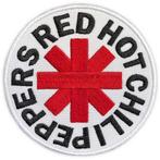 Red Hot Chili Peppers - Asteriks wit Patch off. merchandise, Ophalen of Verzenden, Nieuw, Kleding