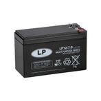 LP VRLA-LP accu 12 volt 7,0 ah LP12-7 VDS (t1), Computers en Software, Noodvoedingen (UPS), Nieuw, Ophalen of Verzenden
