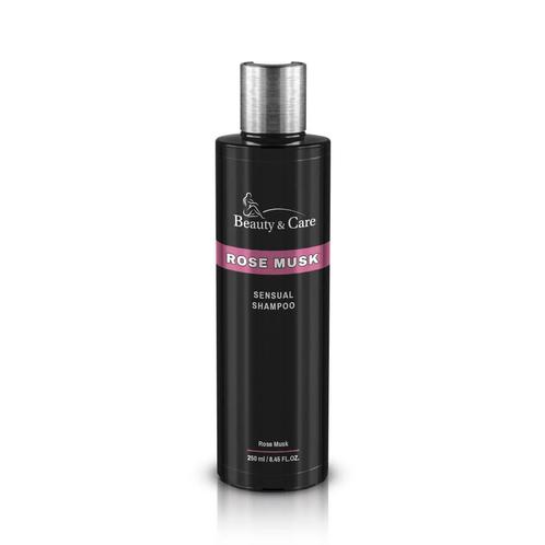 Beauty & Care Rose Musk Sensual shampoo 250 ml.  new, Sieraden, Tassen en Uiterlijk, Uiterlijk | Haarverzorging, Shampoo of Conditioner