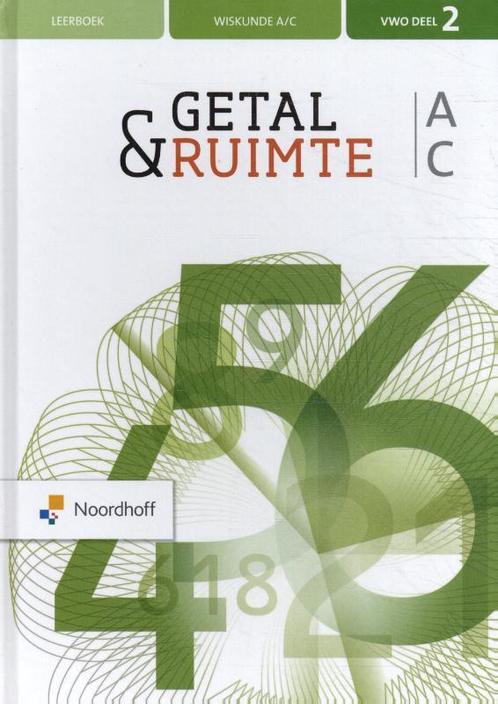 Getal  Ruimte vwo deel 2 wiskunde ac Leerboek 9789001735326, Boeken, Studieboeken en Cursussen, Zo goed als nieuw, Verzenden
