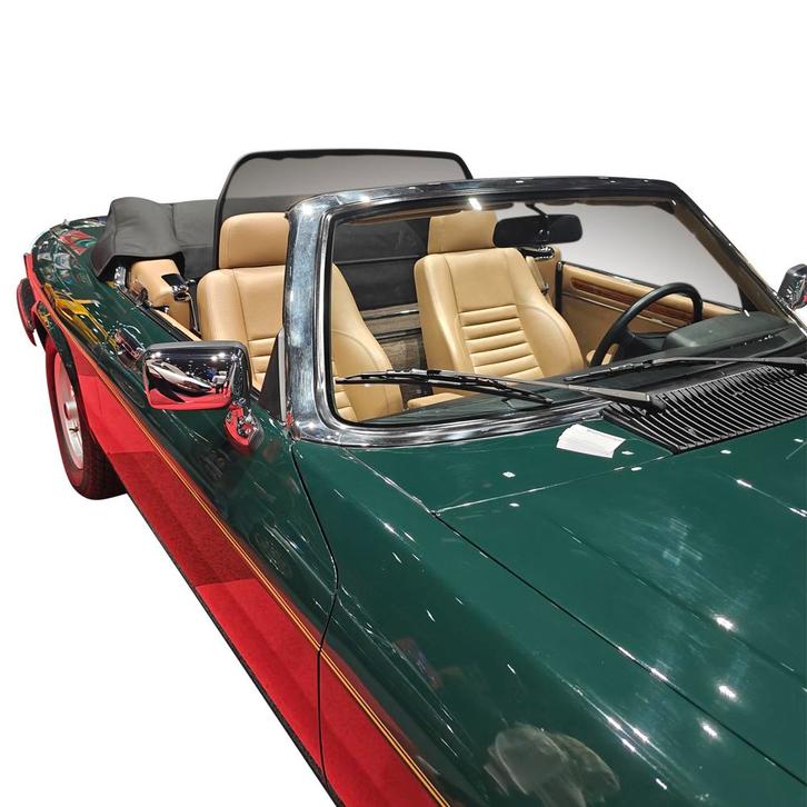 Jaguar XJS (1991-1996) Cabrio windscherm Zwart windscherm op, Auto diversen, Overige Auto diversen, Ophalen of Verzenden
