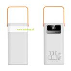 Powerbank power bank 50.000 mAh snellader oplader USB-A + C, Verzenden, Nieuw
