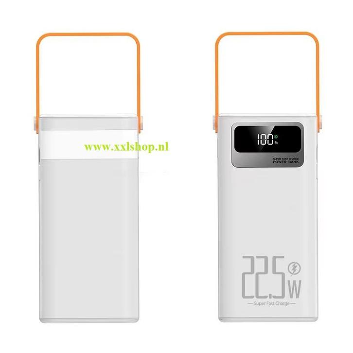 Powerbank power bank 50.000 mAh snellader oplader USB-A + C, Telecommunicatie, Mobiele telefoons | Batterijen en Accu's, Nieuw