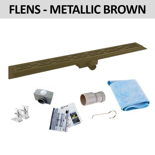 Douchegoot Flens BWS Met Uitneembaar Sifon 90 cm Mat, Doe-het-zelf en Verbouw, Sanitair, Douche, Nieuw, Ophalen of Verzenden