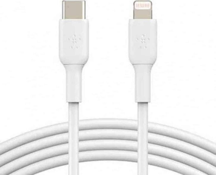Belkin iPhone Lightning naar USB-C kabel - 1m - wit, Telecommunicatie, Mobiele telefoons | Hoesjes en Frontjes | Apple iPhone