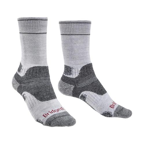 Bridgedale Hike Midweight Merino Crew Wandelsokken  Grijs -, Sport en Fitness, Bergsport en Wandelen, Kleding, Nieuw, Verzenden