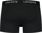 2dekans | Lacoste Boxershorts Heren Microfiber Zwart 3-Pack, Ophalen of Verzenden, Zwart, Lacoste