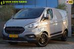 Ford Transit Custom 300 2.0 TDCI Trail 130PK, NARDO GREY, LE, Auto's, Gebruikt, Euro 6, Overige kleuren, Leder