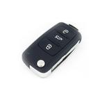 Volkswagen Polo (2009-2016) klapsleutel, 3 knop remote, Ophalen, Nieuw