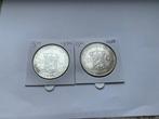 Nederland. Wilhelmina. 2 1/2 Gulden 1932/1938 Grof haar,
