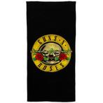 Guns N Roses Band Logo Badlaken Strandlaken 70x140cm -, Verzenden, Nieuw