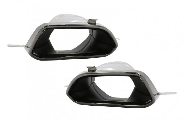 Sport 340 Look Uitlaat sierstuk Black Edition, Auto diversen, Tuning en Styling, Ophalen of Verzenden