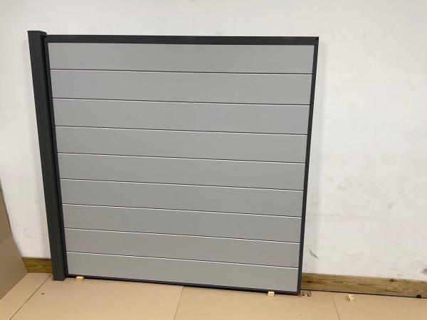 Veiling - 2x Aluminium tuinscherm - Lichtgrijs - 181,5x181,5, Tuin en Terras, Schuttingen