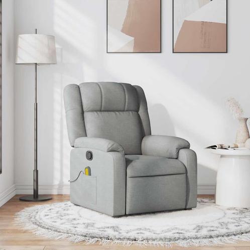 Comfortabele Massagestoel Lichtgrijs | Retourdeal | 6-pun..., Huis en Inrichting, Stoelen, Grijs, Nieuw, Ophalen of Verzenden
