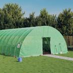 vidaXL Tuinkas met stalen frame 120 m² 20x6x2,85 m groen, Verzenden, Nieuw