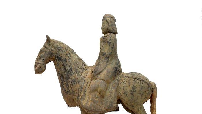 Het oude China, Noordelijke Wei Terracotta krijger te paard, Verzamelen, Mineralen en Fossielen