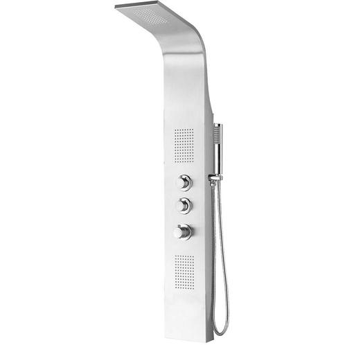 Xellanz Erie Thermostatische Douchekolom - Douchepaneel -, Doe-het-zelf en Verbouw, Sanitair, Nieuw, Rvs, Ophalen of Verzenden
