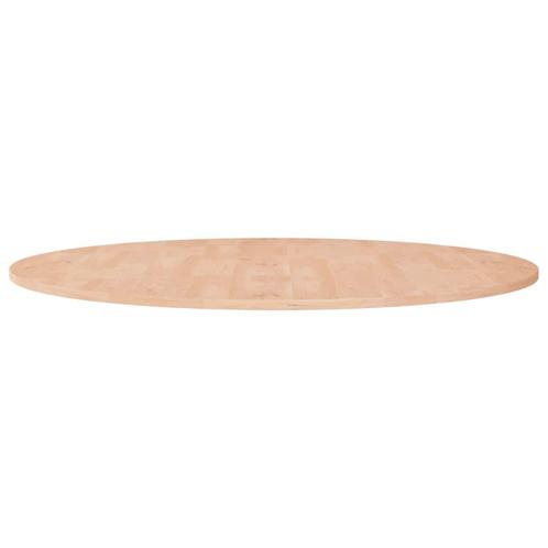 vidaXL Tafelblad rond Ø90x1,5 cm onbehandeld massief, Huis en Inrichting, Tafels | Eettafels, Nieuw, Verzenden