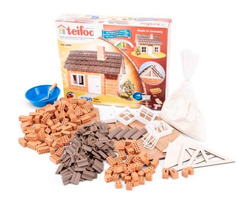 Teifoc Bouwdoos - Huis met Stenen Dakpannen, Kinderen en Baby's, Speelgoed | Overig