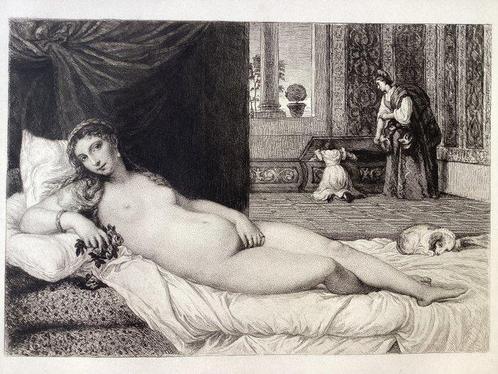 Tiziano Vecellio (c.1488/90-1576) after, engraved by, Antiek en Kunst, Antiek | Overige Antiek