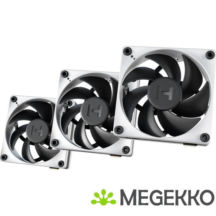 Hyte THICC FP12 Fan 3 Pack met NP50, Computers en Software, Computerkoelers, Nieuw, Verzenden