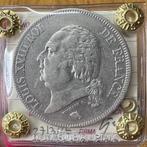 Frankrijk. Louis XVIII. 5 Francs 1824-D, Lyon (Zonder