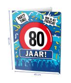 Raambord 80 jaar 60cm, Verzenden, Nieuw