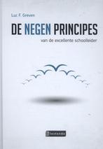 De 9 principes van de excellente schoolleider / TIBtools, Boeken, Verzenden, Zo goed als nieuw, Luc F. Greven