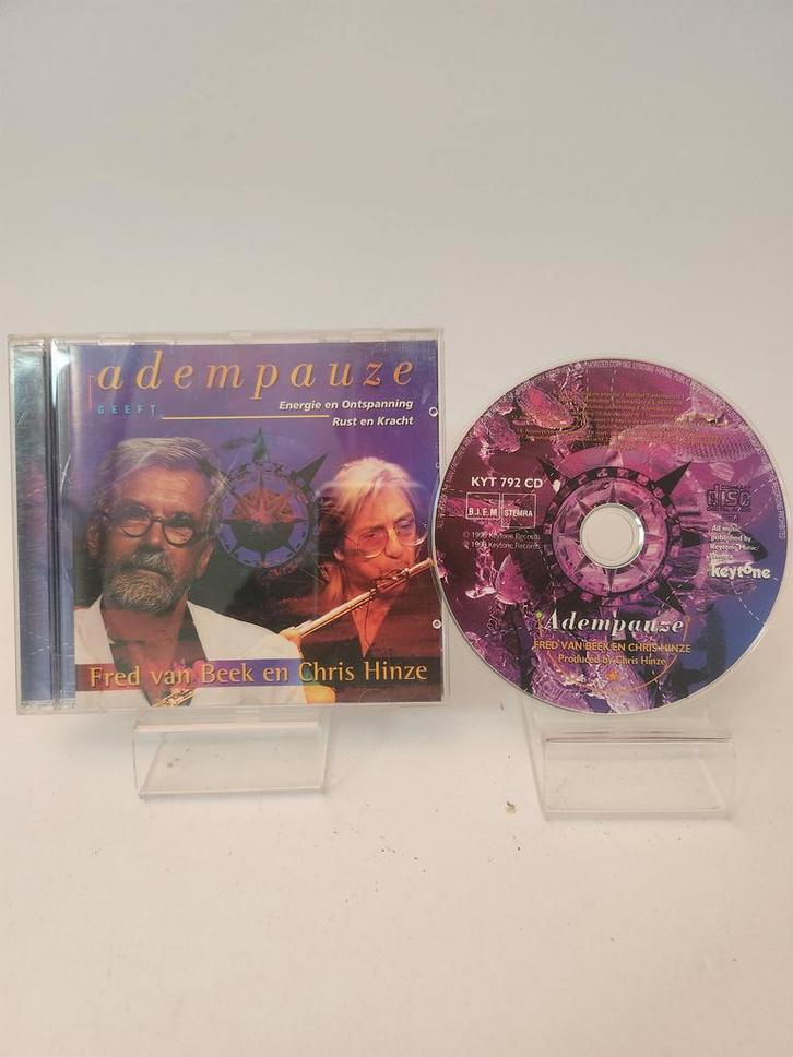 Fred van Beek en Chris Hinze: Adempauze CD, Cd's en Dvd's, Cd's | Overige Cd's, Ophalen of Verzenden