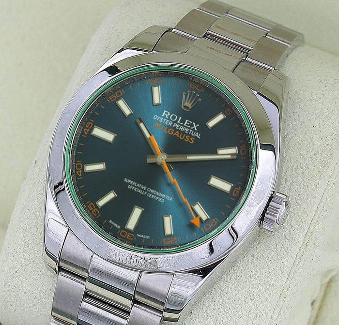 Rolex - Milgauss - 116400GV - Heren - 2010-2020, Sieraden, Tassen en Uiterlijk, Horloges | Heren