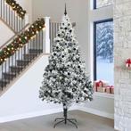 vidaXL Kerstboom met 300 LED met standaard Wit 300 cm PVC, Verzenden, Nieuw
