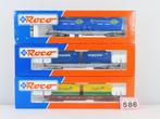 Roco H0 - 47004/47020/47036 - Modeltrein goederenwagon (3) -, Hobby en Vrije tijd, Modeltreinen | H0, Nieuw