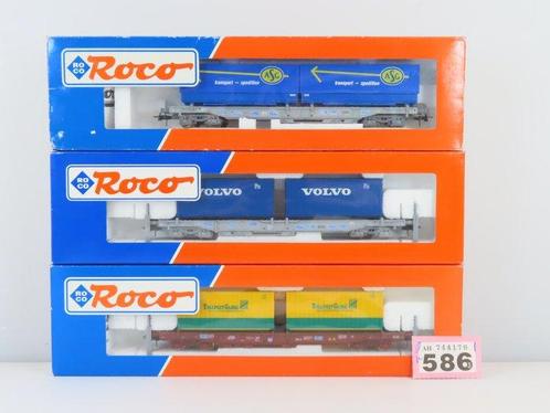 Roco H0 - 47004/47020/47036 - Modeltrein goederenwagon (3) -, Hobby en Vrije tijd, Modeltreinen | H0