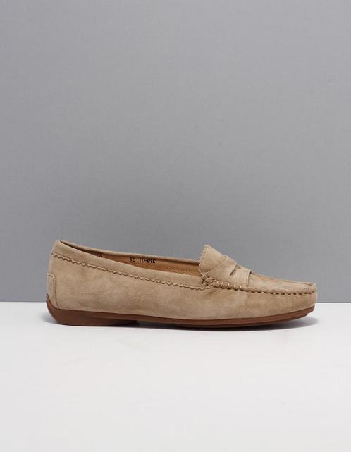 Si harmkje mocassins dames beige  2213255 taupe suede 36, Kleding | Dames, Schoenen, Nieuw, Verzenden