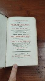 Josua van Iperen - [PSALMBERIJMING 1773] Kerkelyke Historie, Antiek en Kunst, Antiek | Boeken en Bijbels