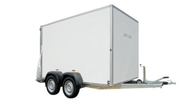 Sirius G150 Plywood poly  371x171x190 Gesloten Aanhangwagen, Auto diversen, Aanhangers en Bagagewagens, Nieuw, Ophalen of Verzenden