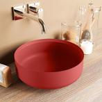MONDIAZ COSS Waskom solid surface 36cm kleur Fire / Fire, Ophalen of Verzenden, Nieuw, Overige typen
