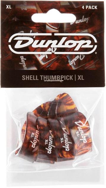 Jim Dunlop rechtshandige duimplectrum Extra Large 4-pack beschikbaar voor biedingen