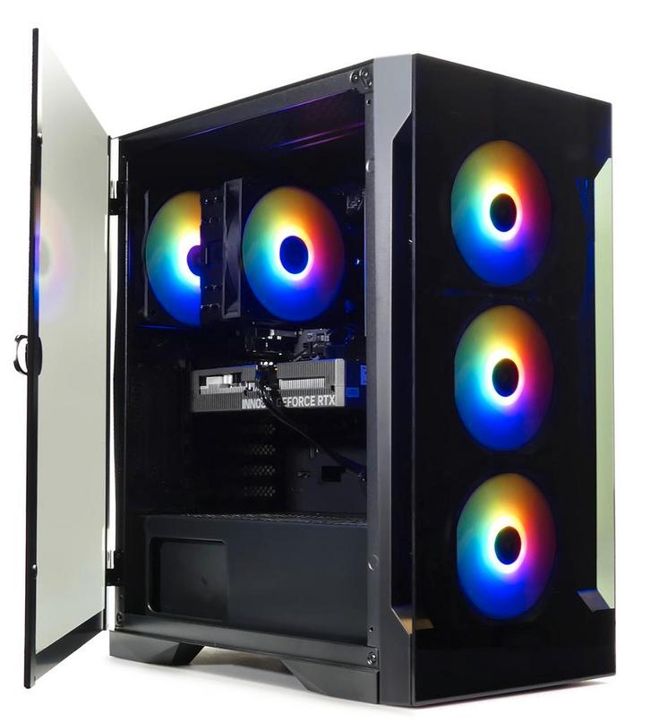 Intel i7 12700K 12-Core Game PC / RGB Computer - RTX 5060..., Computers en Software, Desktop Pc's, Nieuw, Ophalen of Verzenden