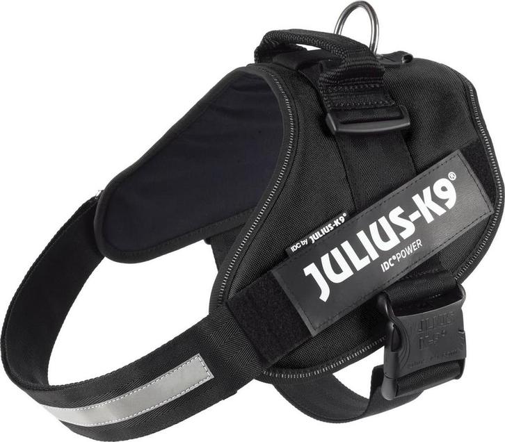 Julius-K9 IDC Powertuig - Hondentuig - 2XL - Maat 3 - Zwart, Dieren en Toebehoren, Honden-accessoires, Zo goed als nieuw, Ophalen of Verzenden