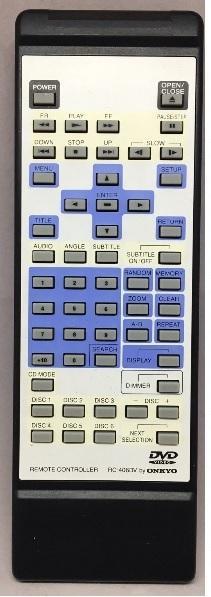 Afstandsbediening Onkyo rc-406dv dv-c600, Audio, Tv en Foto, Afstandsbedieningen, Origineel, Nieuw, Ophalen of Verzenden