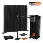 WENTEX® Pipe en Drape set – 27 meter systeem + gordijnen en, Muziek en Instrumenten, Licht en Laser, Verzenden, Nieuw