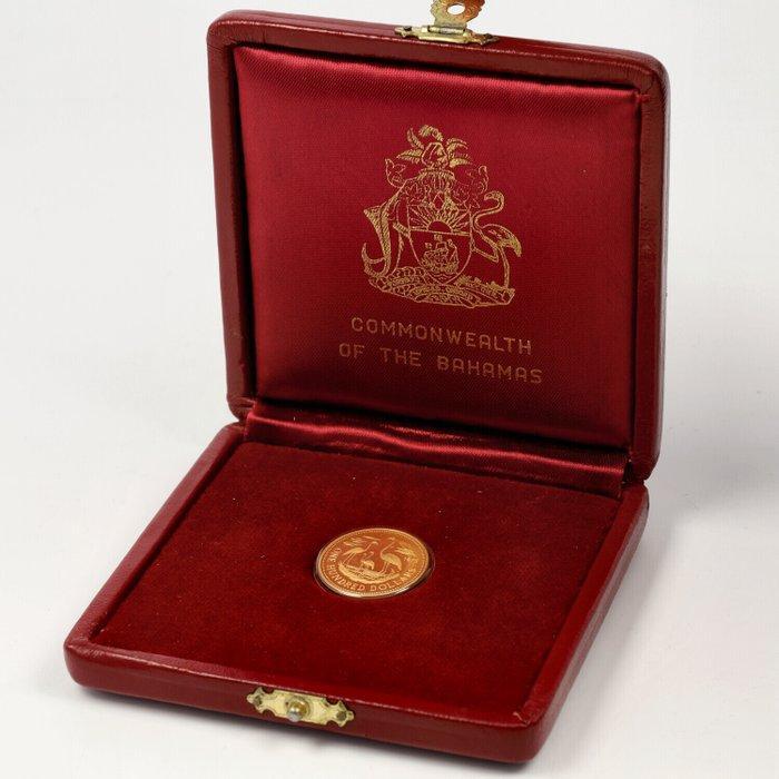 Bahamas. 100 Dollars 1973 - Independence, Postzegels en Munten, Munten | Europa | Niet-Euromunten