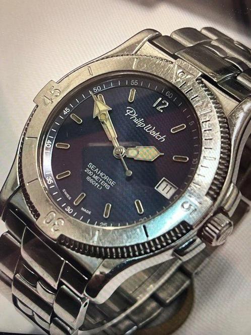 Philip Watch - Seahorse Diver - Zonder Minimumprijs -, Sieraden, Tassen en Uiterlijk, Horloges | Heren